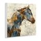 Stupell Industries Earthy Abstract Layered Horse Wall Plaque Art